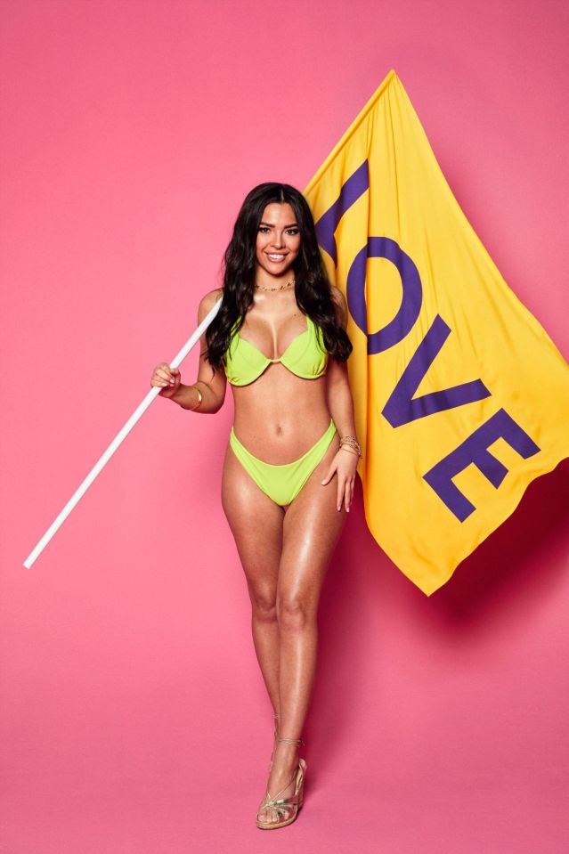 Gemma Owen on ITV's hit reality show Love Island