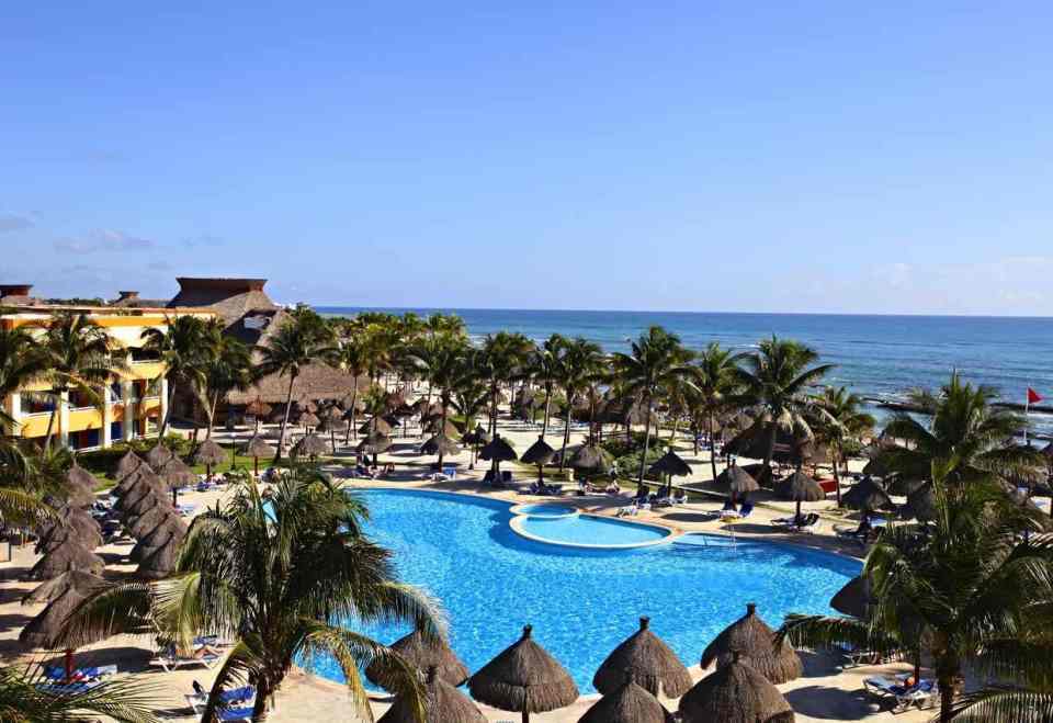 The luxury resort Bahia Principe Grande where Lewis was injured