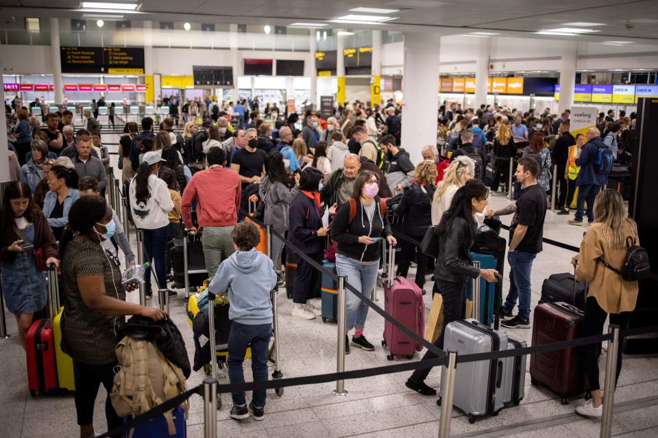 Some 4,000 flights from Gatwick will be cancelled this summer as the chaos continues