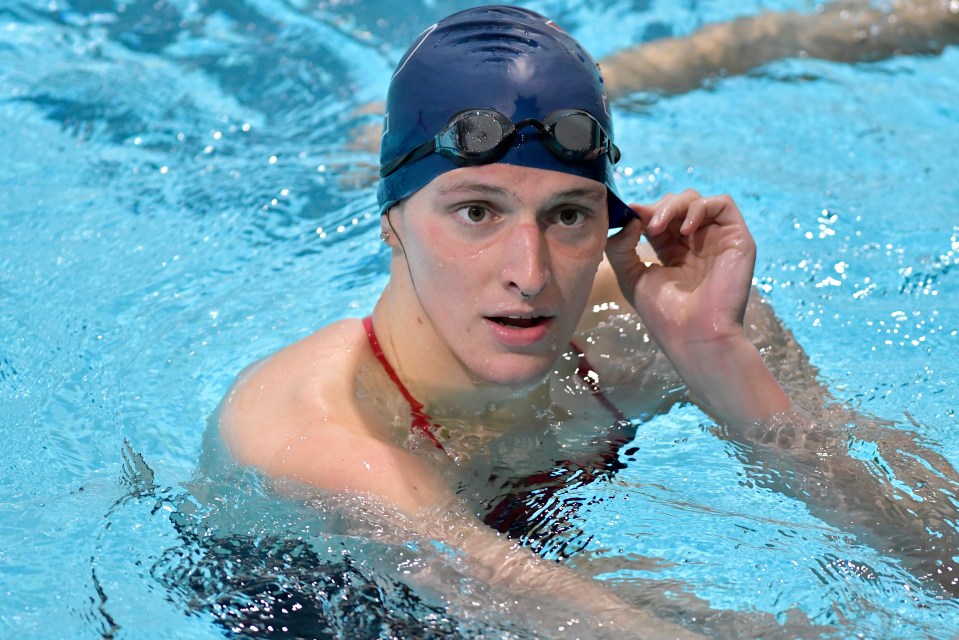 Thomas, who currently competes in the women's category at swim meets, has smashed women's records