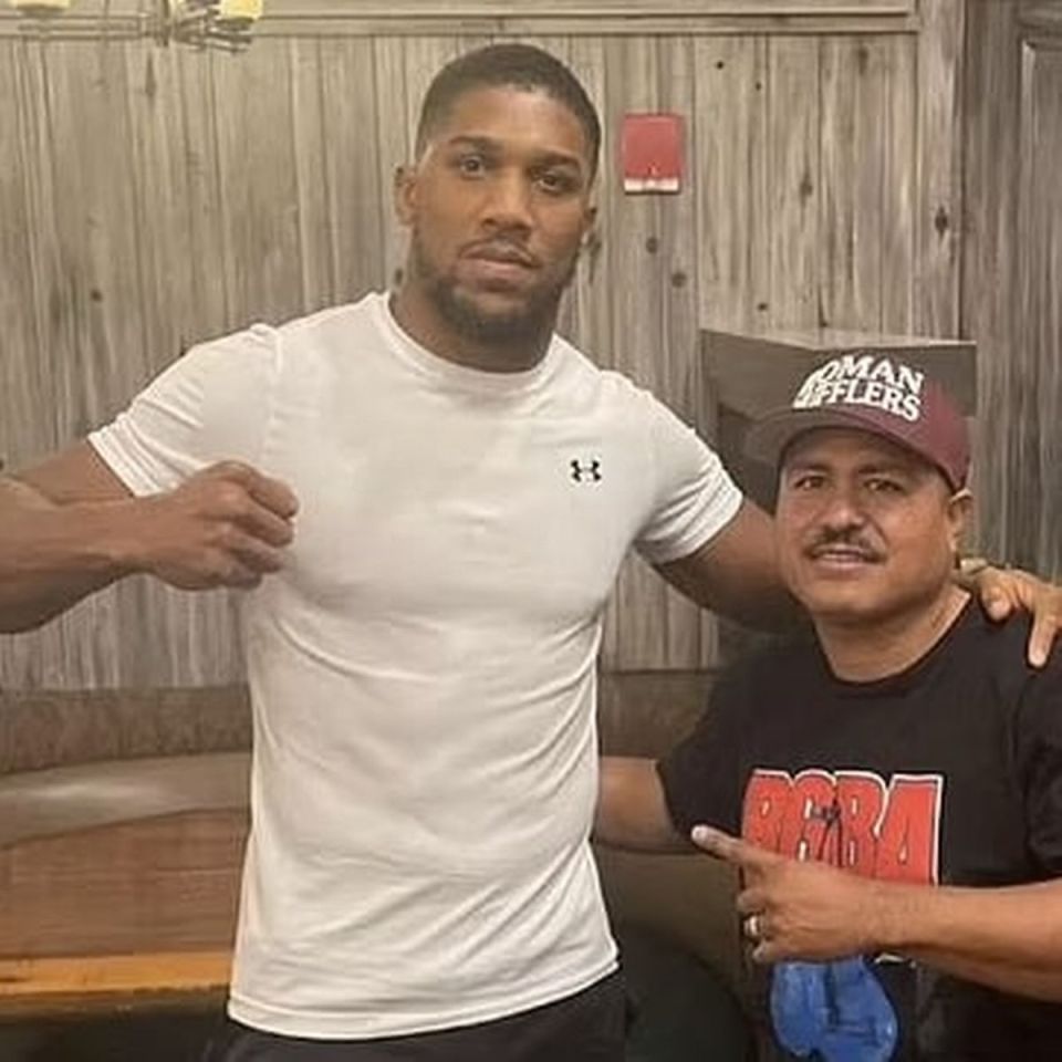 Joshua has drafted in Robert Garcia to help prepare him for his rematch with Usykk