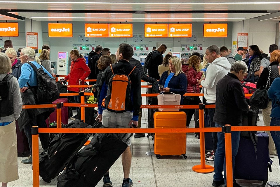 A disabled easyJet passenger has become the first victim of Britain’s travel chaos after falling to his death down an escalator at Gatwick Airport