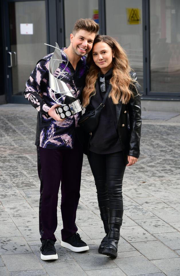 Lauren supported Sonny during his Dancing on Ice journey