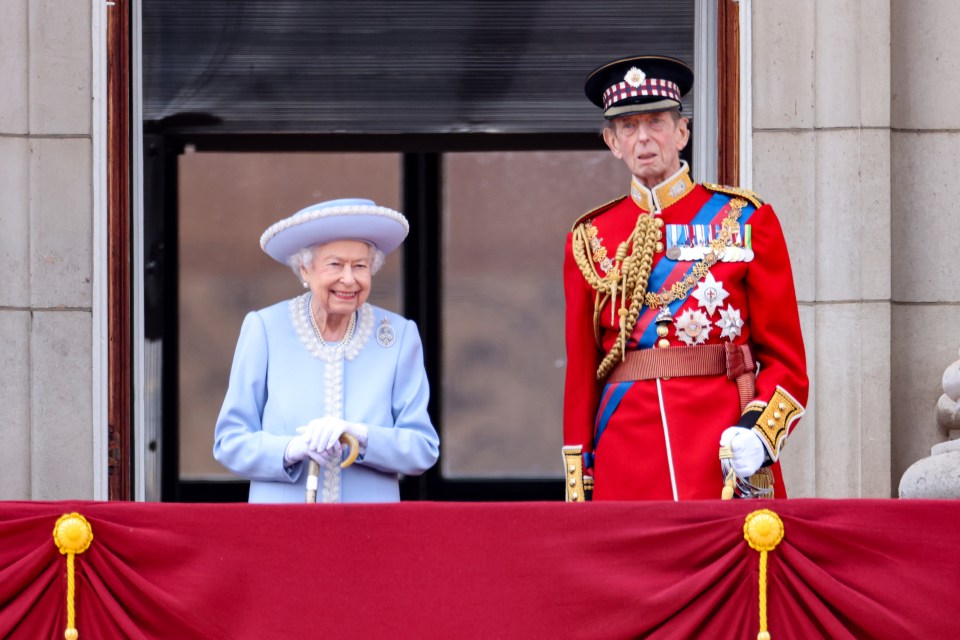 Queen attends Trooping Of The Colour at Buckingham Palace