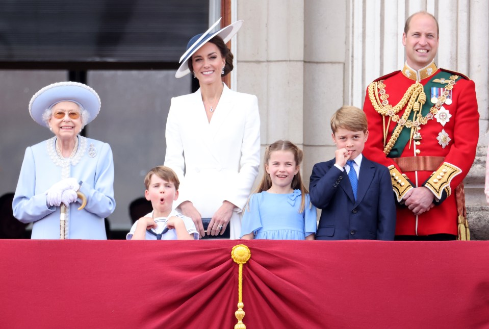 The snap comes just a fortnight after Louis stole the show on the Buckingham Palace balcony during the Queen’s Platinum Jubilee