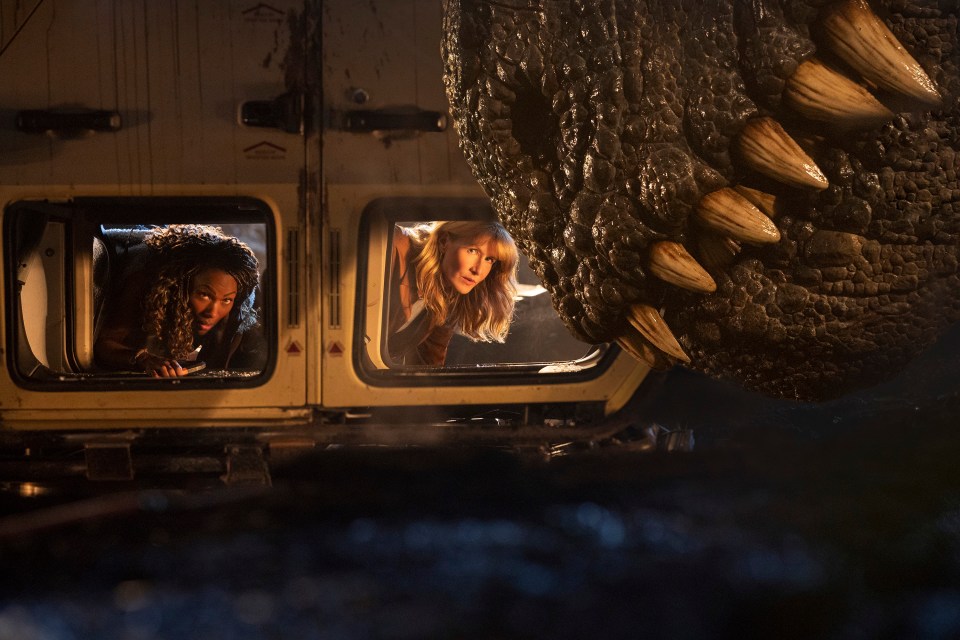 DeWanda Wise, left, and Laura Dern in the new flick