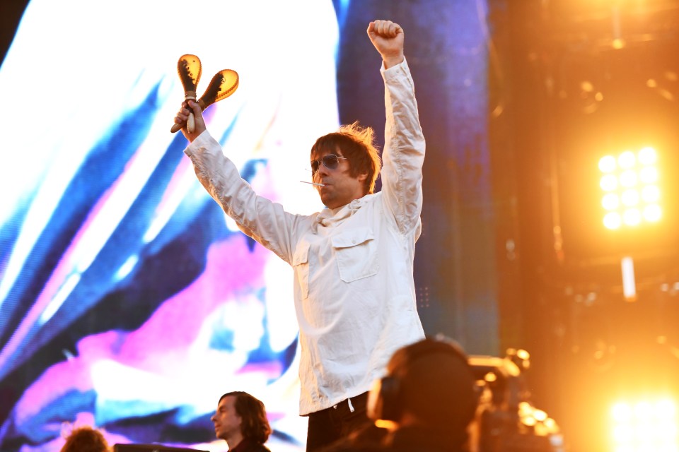 Liam Gallagher made a long awaite return to Knebworth