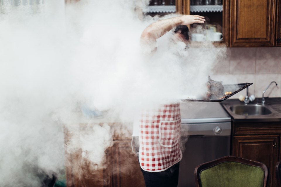 The self-cleaning setting might leave your kitchen in hazardous smoke and full of gas