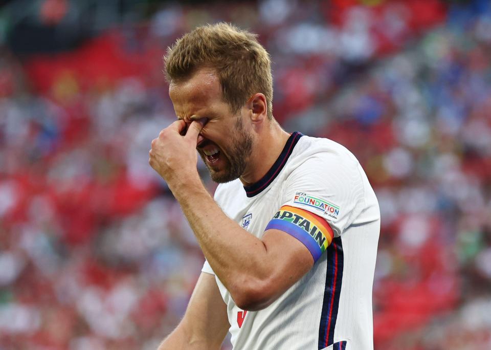 England also played in front of a crowd of kids in Hungary last week