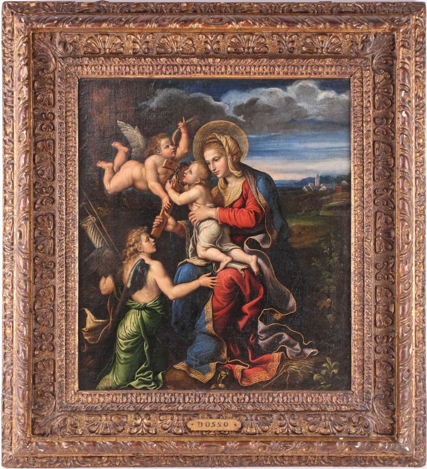 The depiction of the Madonna and Child by Filippino Lippi, a student of famed Renaissance artist Botticelli, was discovered during a routine valuation