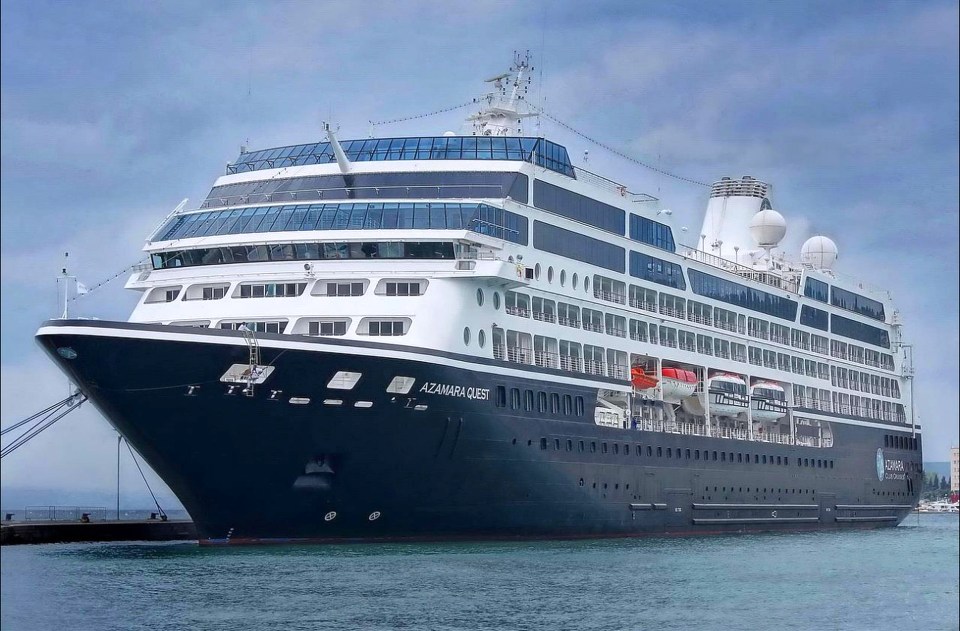 The Azamara Quest cruise had just left Barcelona when a passenger reportedly fell overboard