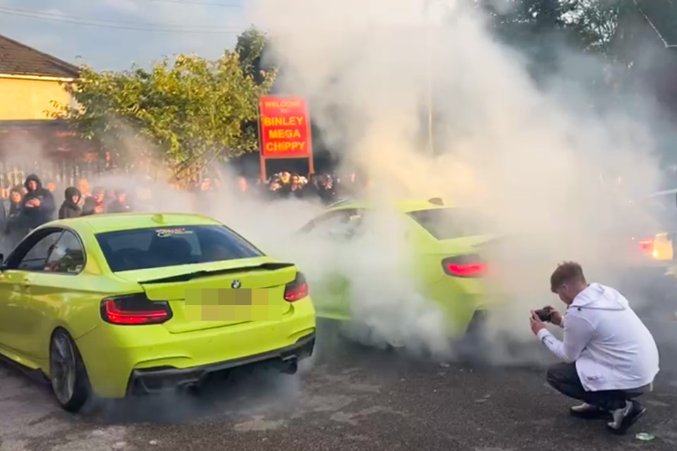 Fuming... residents complained of noise from boy racers organising a car meet up