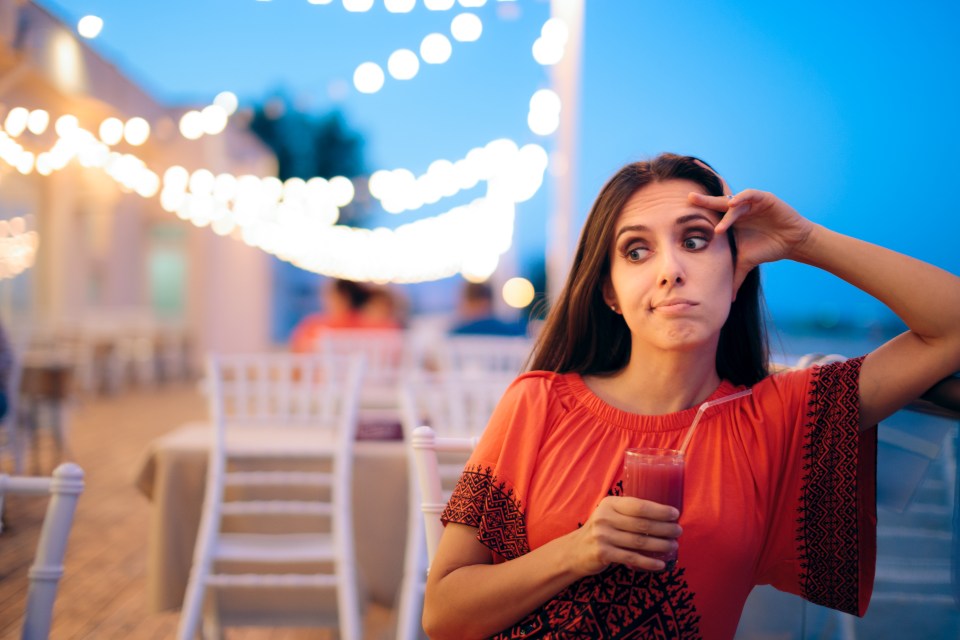 The guests were left having to either go hungry or fork out for restaurants at the venue