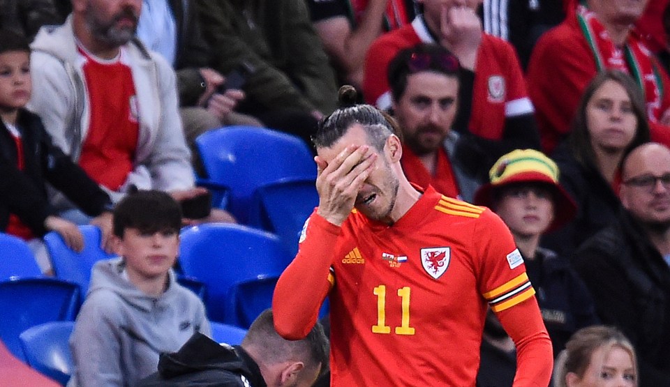 Gareth Bale was dropped to the bench after Sunday's victory against Ukraine