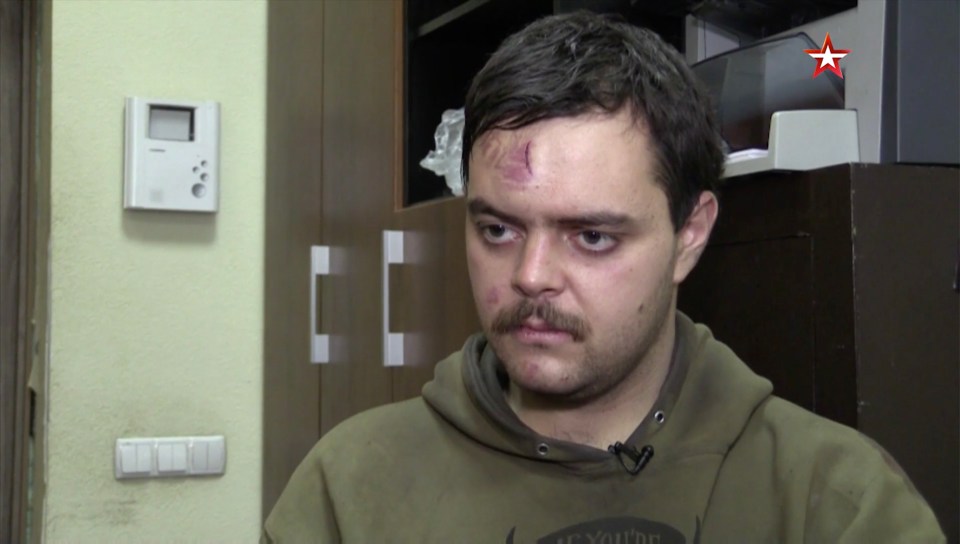 British volunteer Aiden Aslin surrendered to the Russian army in Mariupol