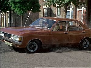 It was followed by Insp Jack Regan’s Ford Consul GT from The Sweeney