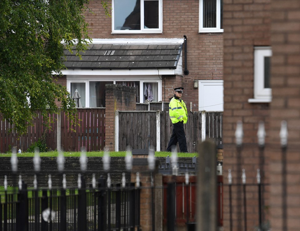 A teenage boy died and his mum was injured in a 'ferocious' stabbing in Manchester last night