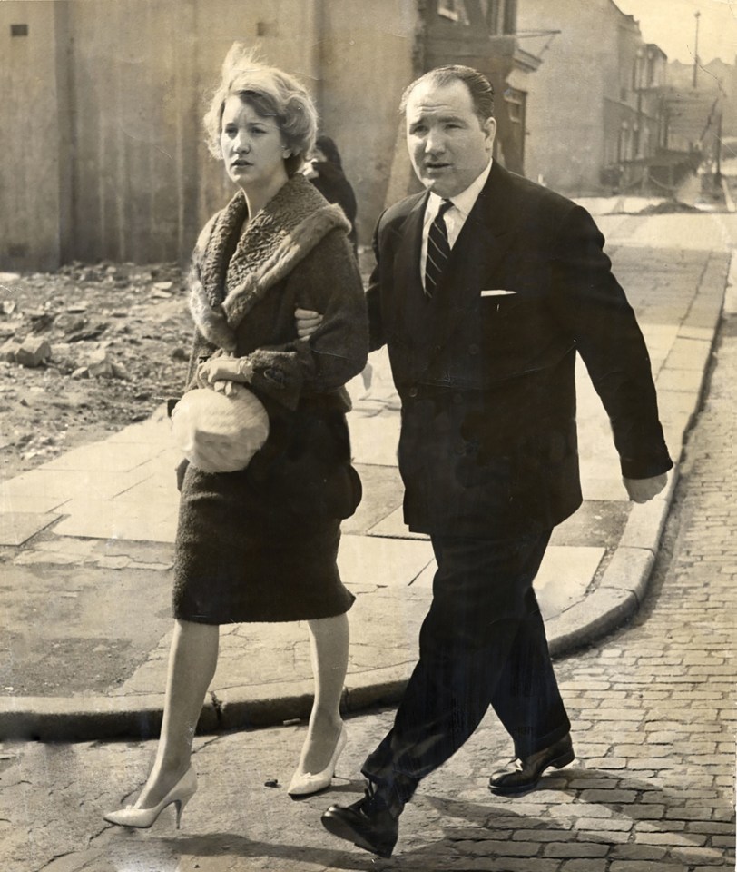 Billy Ambrose with wife ­Elizabeth