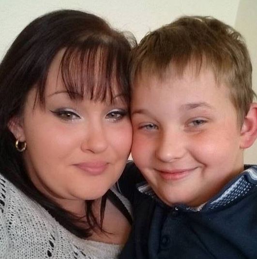 He was killed while protecting his mum, Katarzyna Bastek