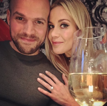 The pair got engaged in 2018