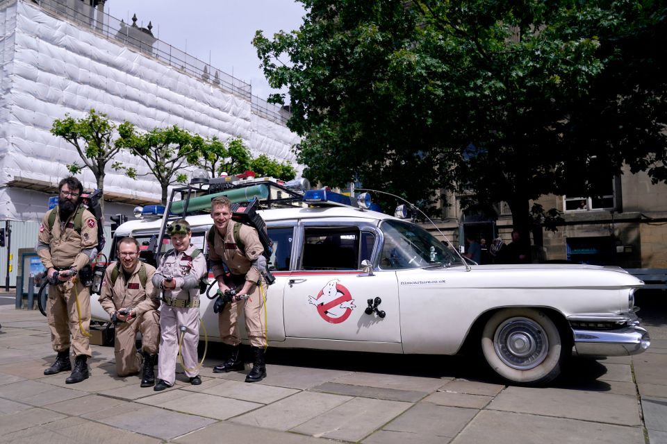 Make-A-Wish UK had set up George's wish to be a Ghostbuster