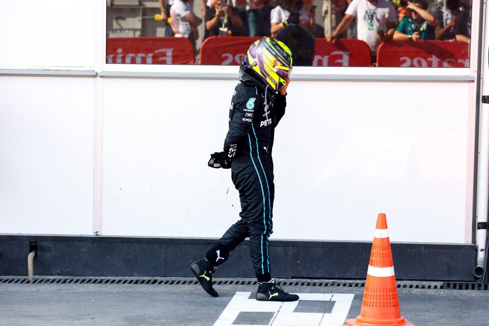 There were fears Lewis Hamilton could miss the Montreal race after his bouncing Mercedes left him with a painful back injury