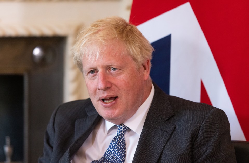 Personal tax cuts will have to wait until after inflation comes down, Boris Johnson said yesterday