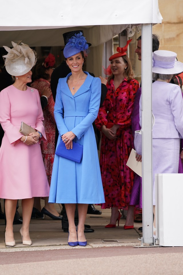 The Duchess of Cambridge at the Order of the Garter service