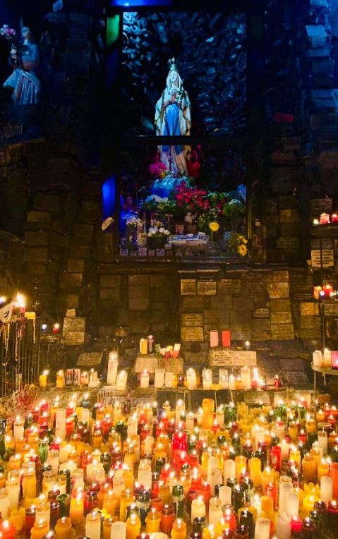 The Virgin of the Assassins shrine in Medellin, Colombia