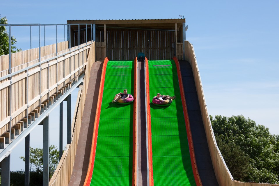 The family-owned park, which started life as a dairy farm, is located a few miles from the border with Cornwall