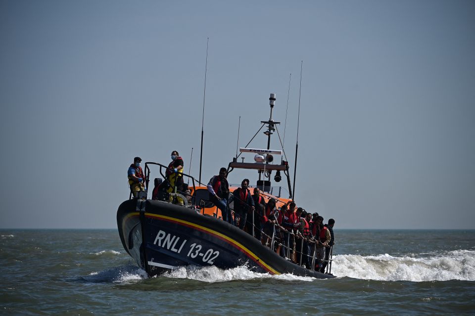 The purpose of the £120million Rwanda scheme is to deter migrants from making the treacherous journey across the Channel in flimsy dinghies