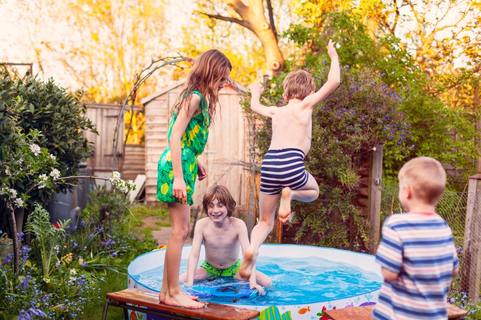 There's no better feeling than jumping into a cold paddling pool on a hot summer's day