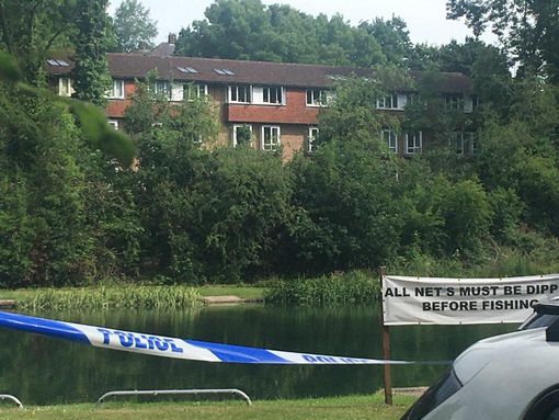 A man, 50, was found dead in a fishing pond