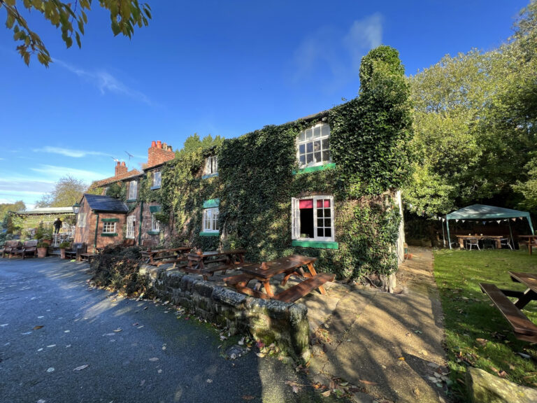 Arnold met with the group at The Boot Inn after they had planned to protest outside his house