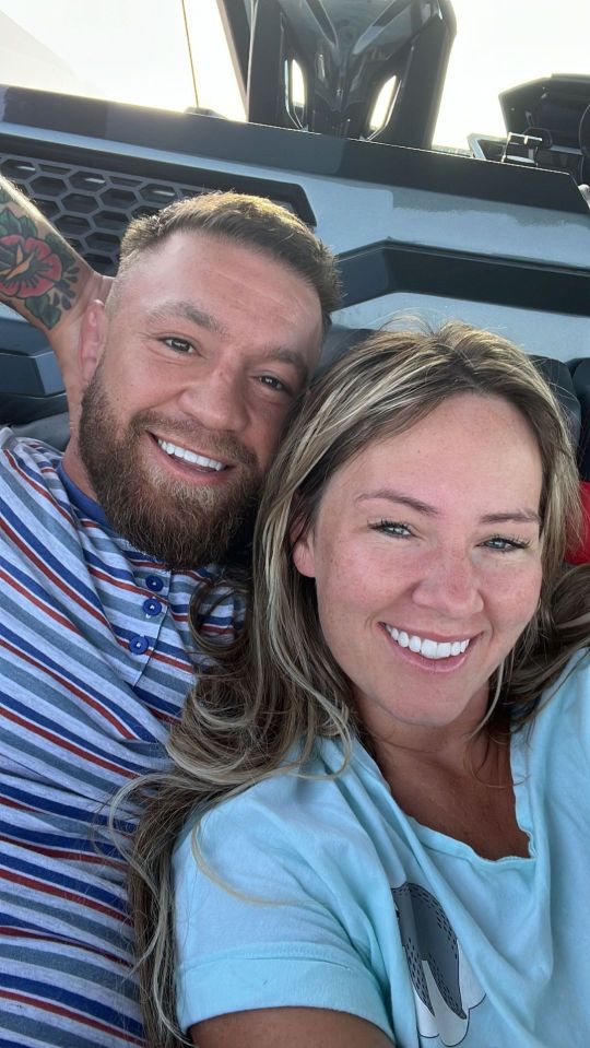 Dee Devlin then shared this cute snap of her and partner Conor McGregor