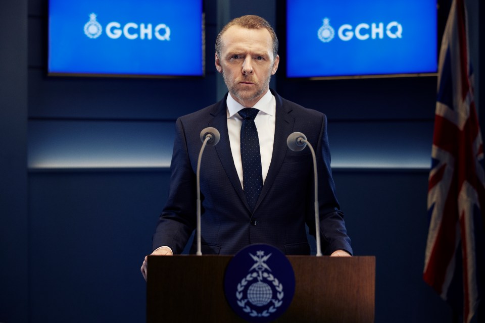 Simon Pegg has his first major serious role - as cyber security expert Danny in new C4 thriller The Undeclared War, which starts next week