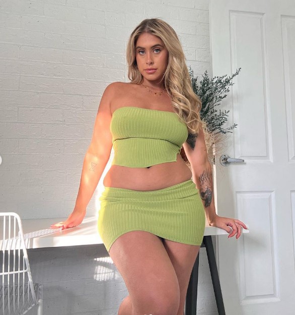 The body positivity influencer wants others to feels secure in the bodies too