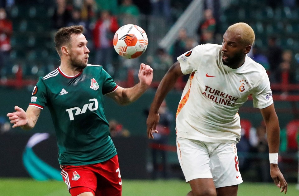 Maciej Rybus, left, swapped Lokomotiv Moscow for city-rivals Spartak this summer - and will now MISS the World Cup