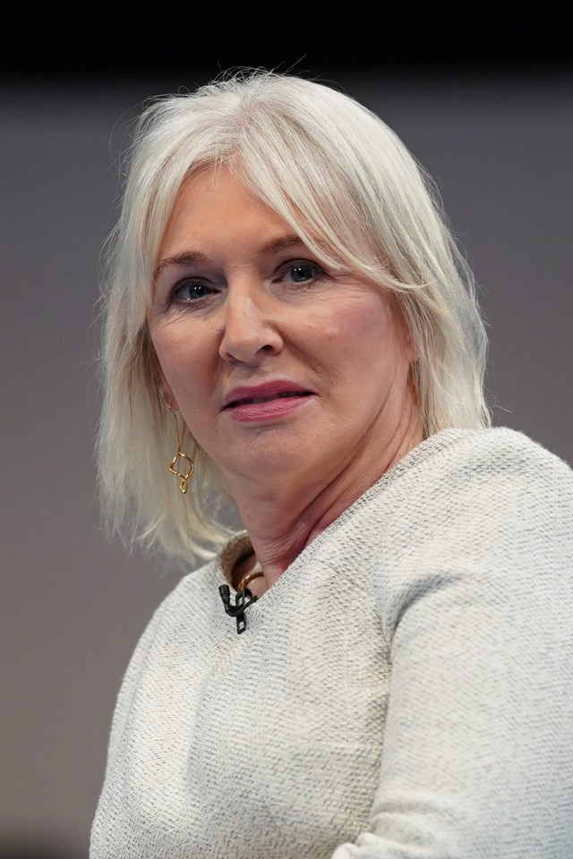 Nadine Dorries stunned a rugby league audience by talking about Jonny Wilkinson