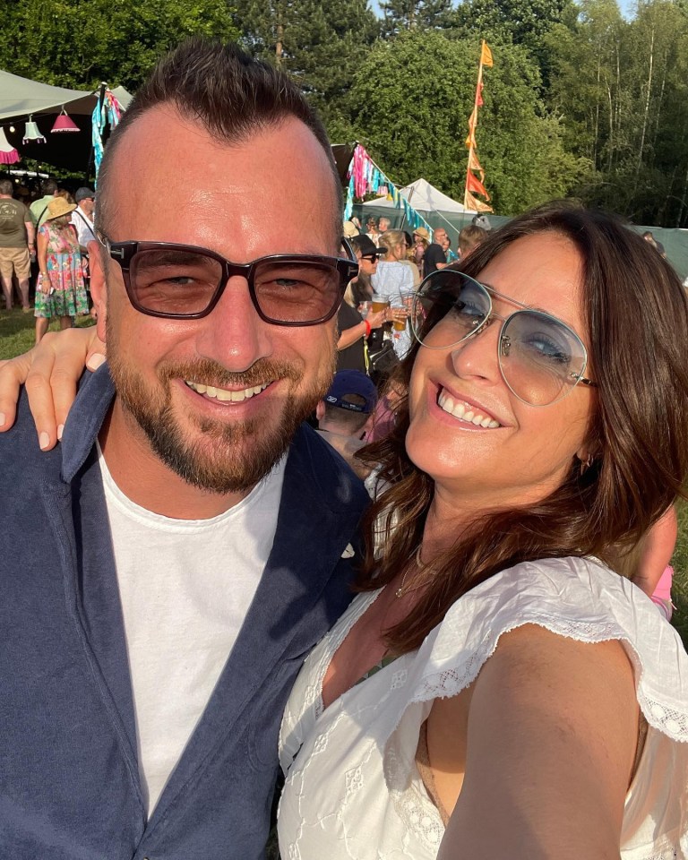 Lisa's life is better thanks to her fiancée George Smart, 42