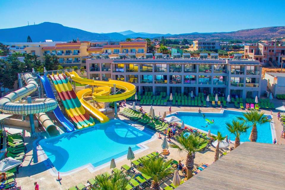 We found the best all-inclusive waterpark hotels in Crete with deals starting from £2130