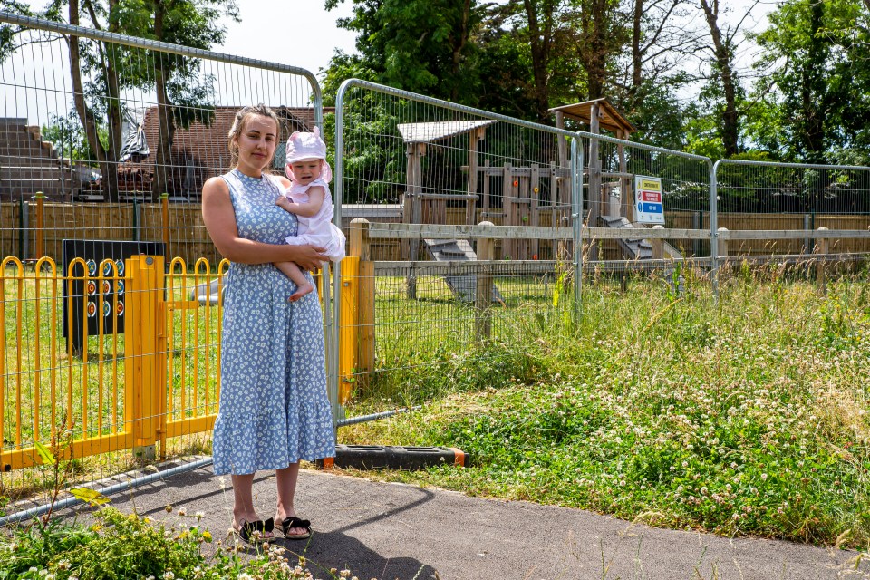 Georgia Darnier says she and daughter Ida will be in the park as soon as they can be