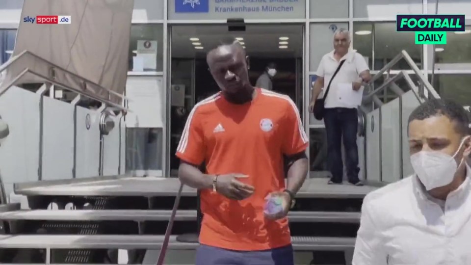 Sadio Mane was spotted in Bayern's colours for the first time as he revealed his excitement at the move