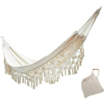 Boho-style hammock for £115.99