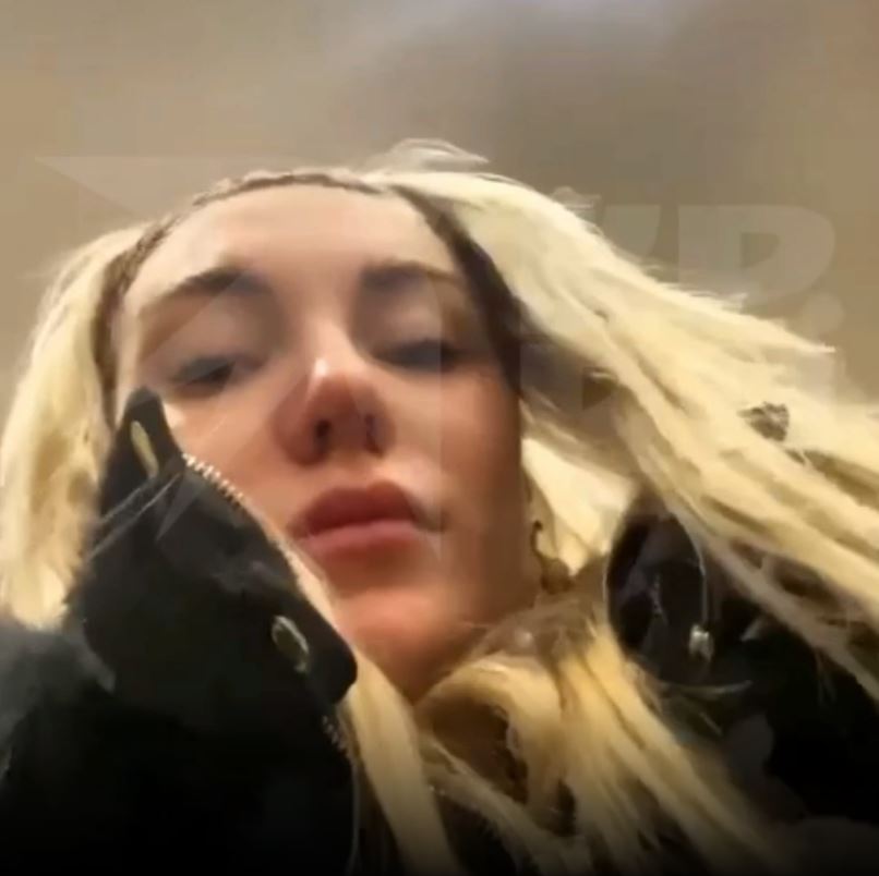 The model seemingly predicted her own death in a chilling video