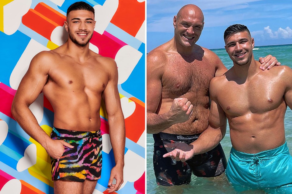 Love Island star Tommy's relative Tyson Fury is a real knockout