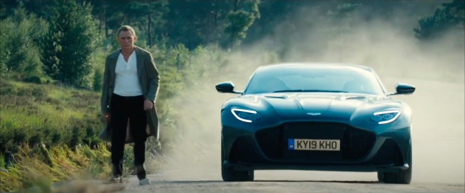 The bond-classic Aston Martin was featured in No Time To Die, Daniel Craig's last outing as the famous spy