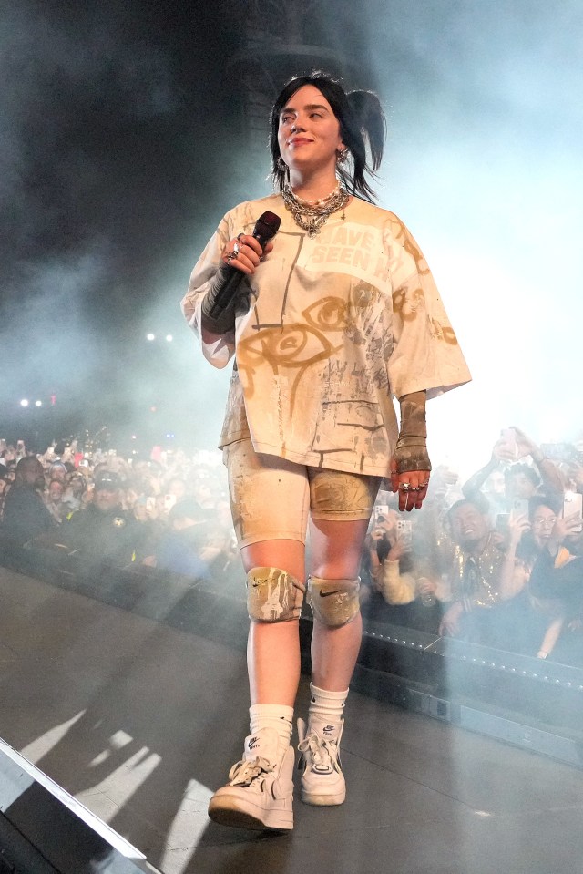 Billie Eilish, seen here performing at Coachella, will become the youngest Glastonbury headliner in history