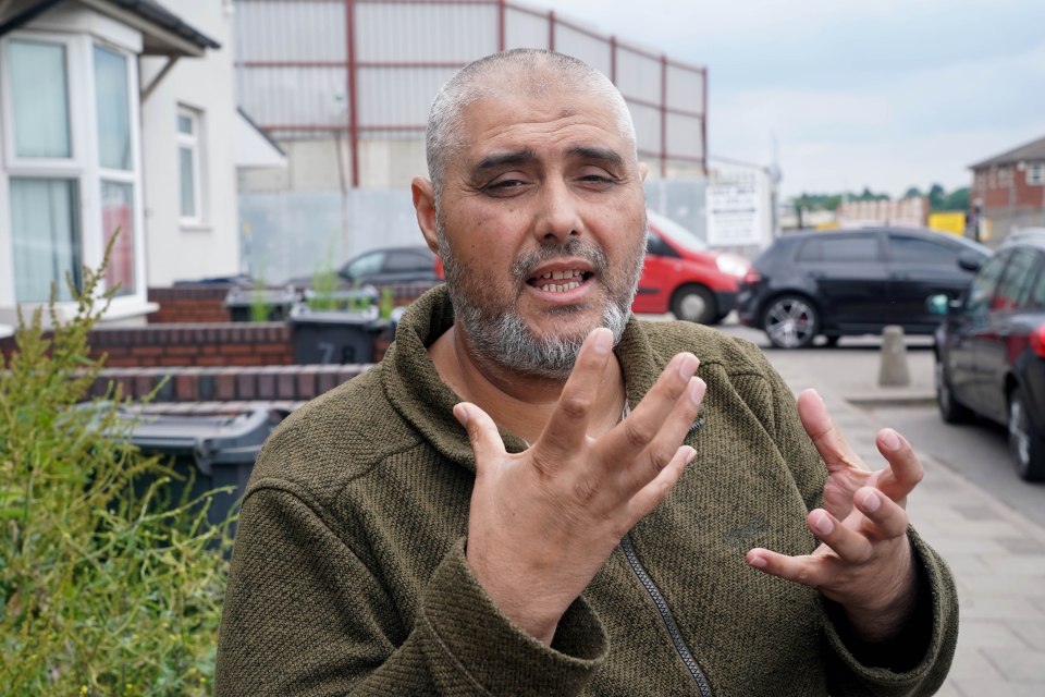 Taxi driver Aftab Khaleem said the smell in his town is awful