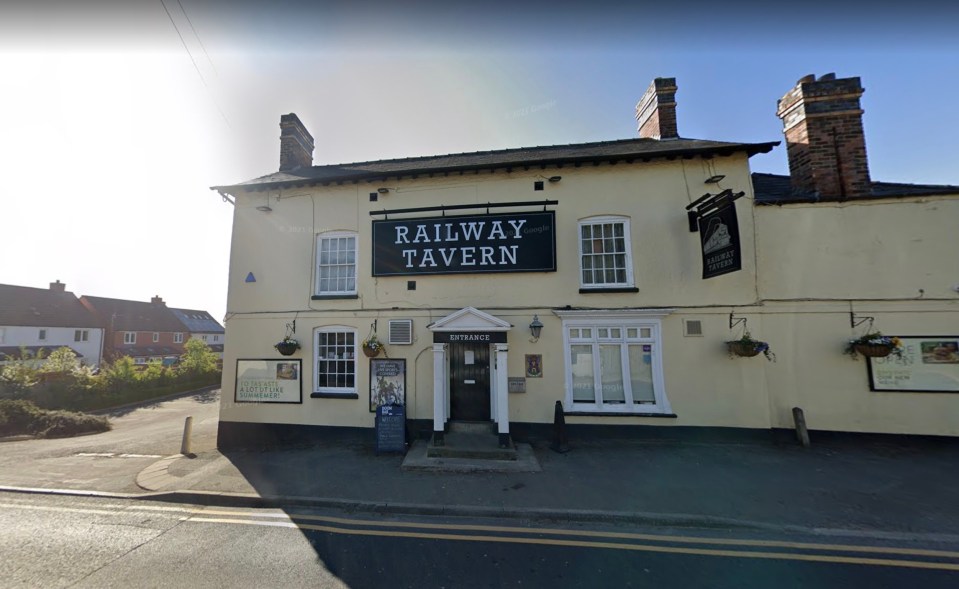 A man has killed after a row at the Railway Tavern in Charfield, South Gloucestershire